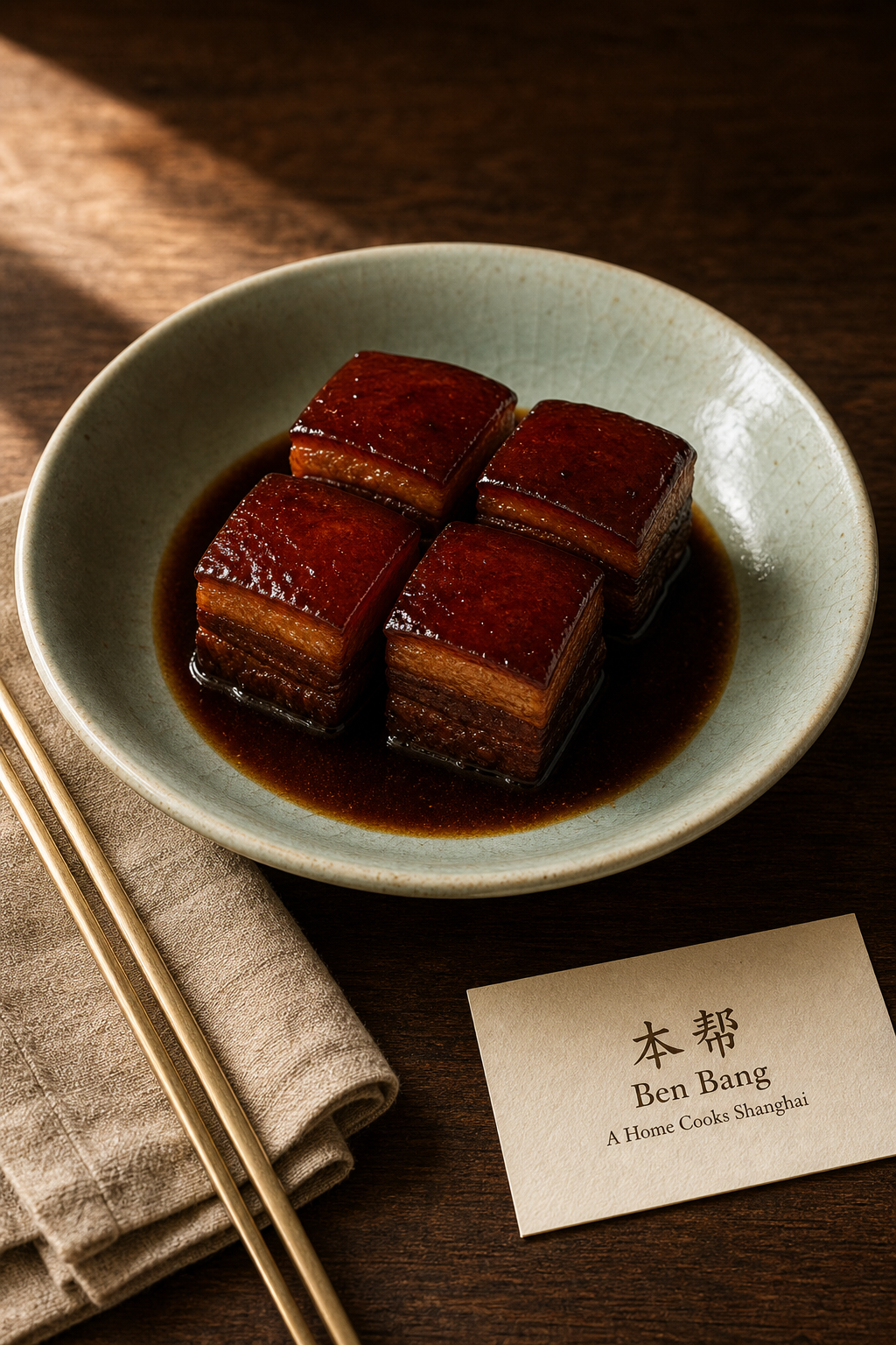 本帮 — Bĕn Bāng: A Home Cook's Shanghai cover