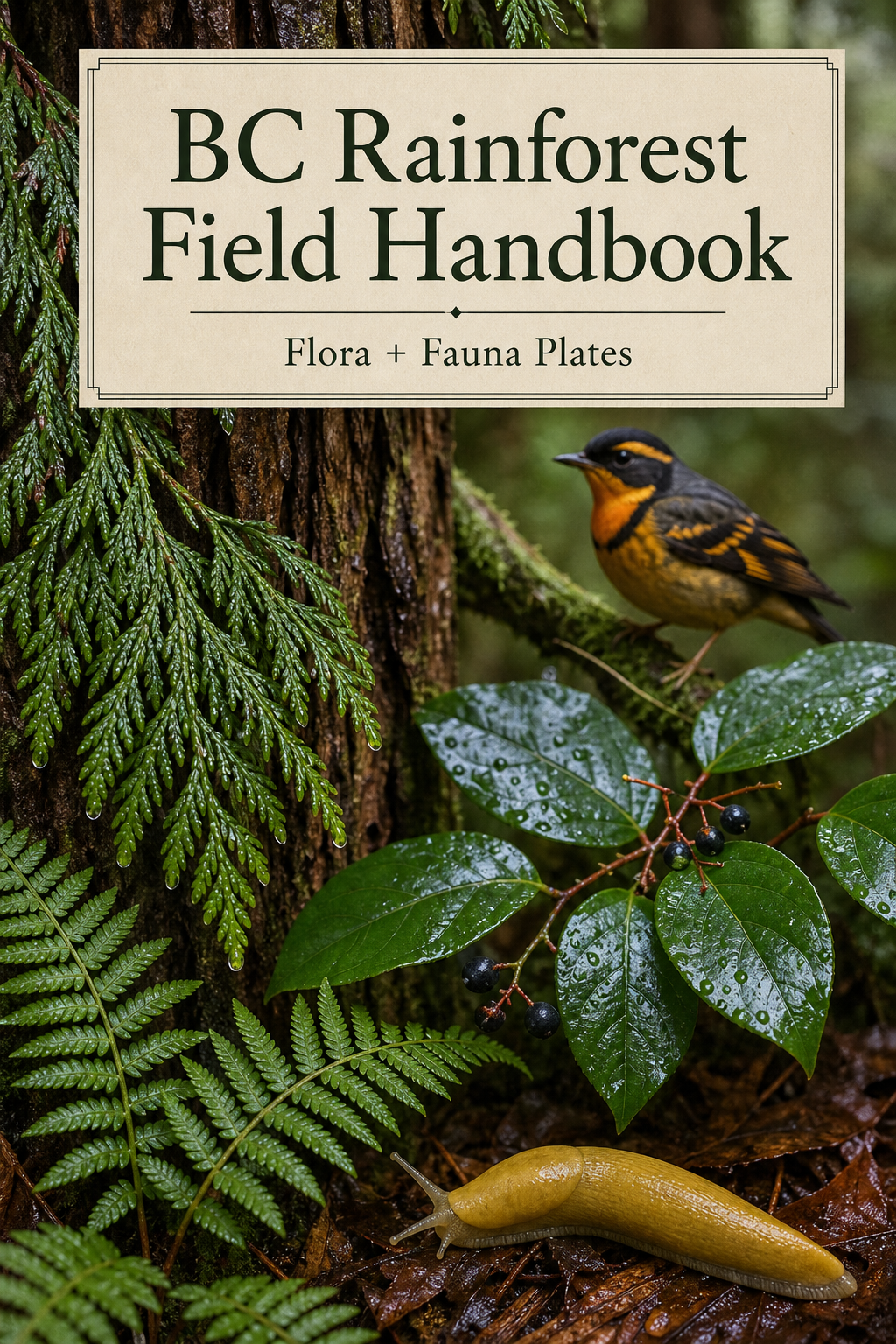 BC Rainforest Field Handbook cover