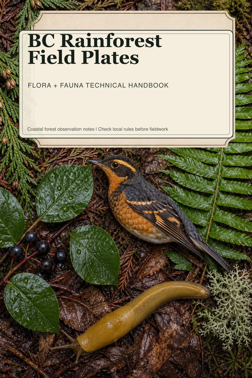 BC Rainforest Field Plates cover