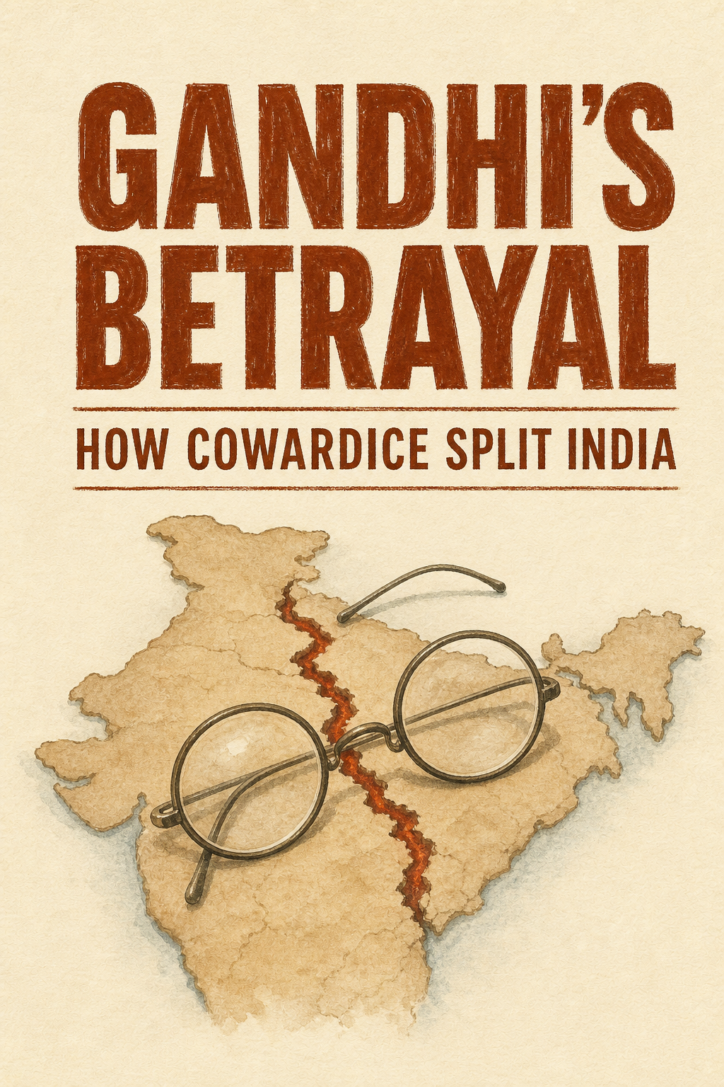 Gandhi's Betrayal: How Cowardice Split India cover