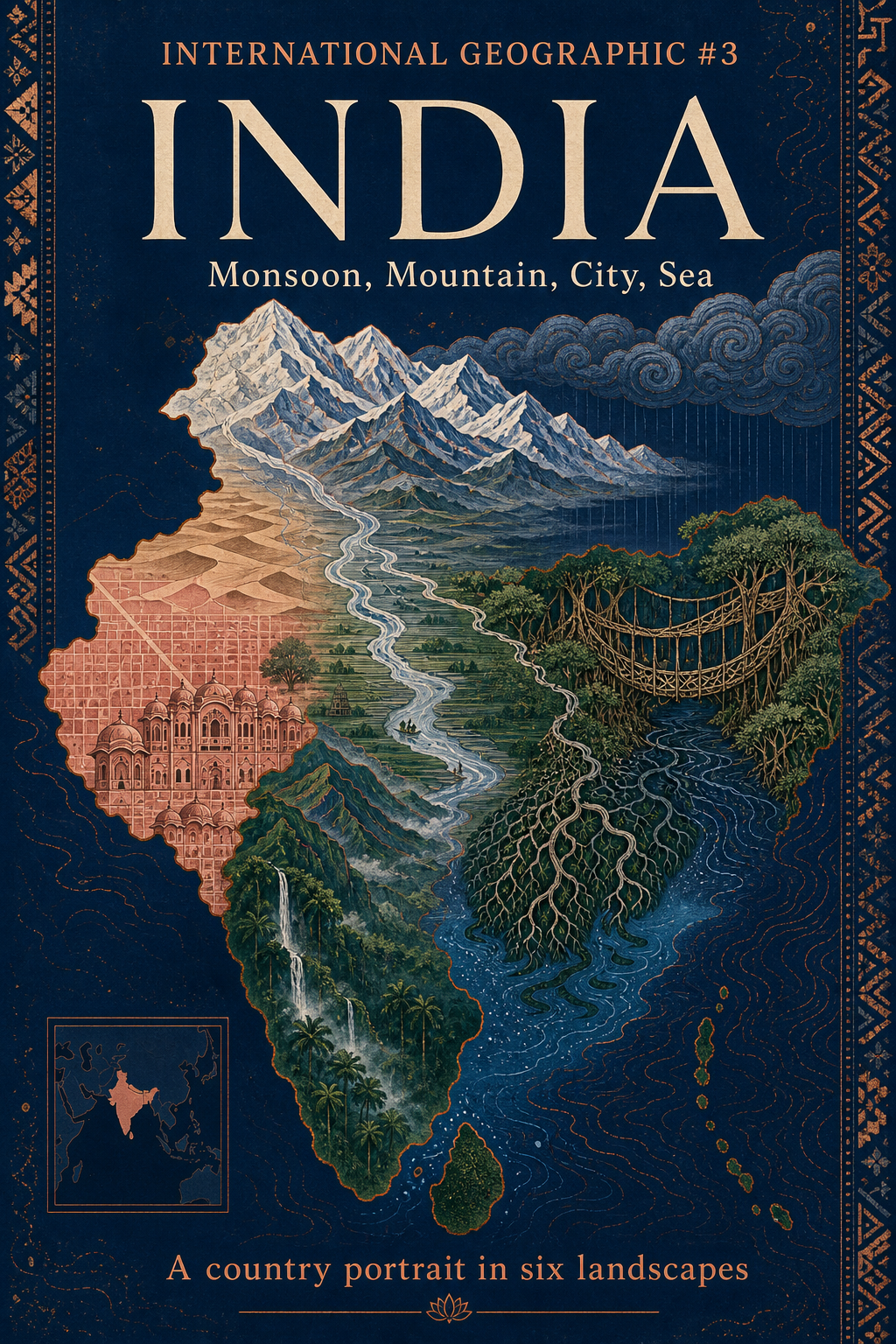 International Geographic #3: India cover