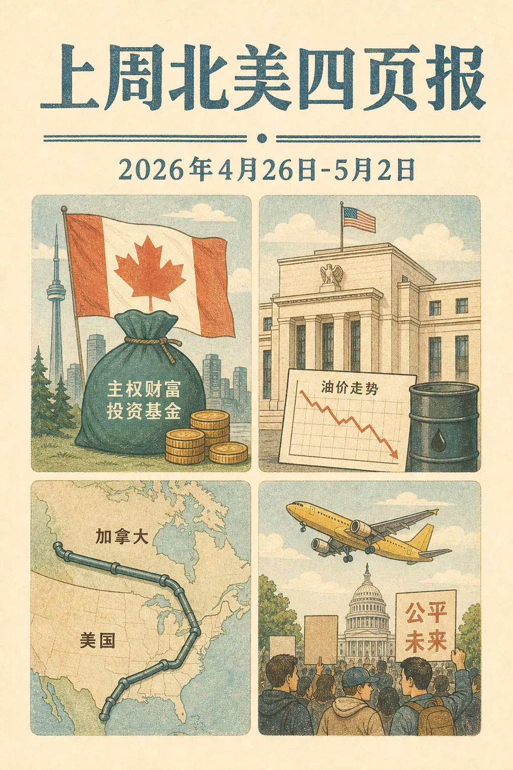 上周北美四页报 cover
