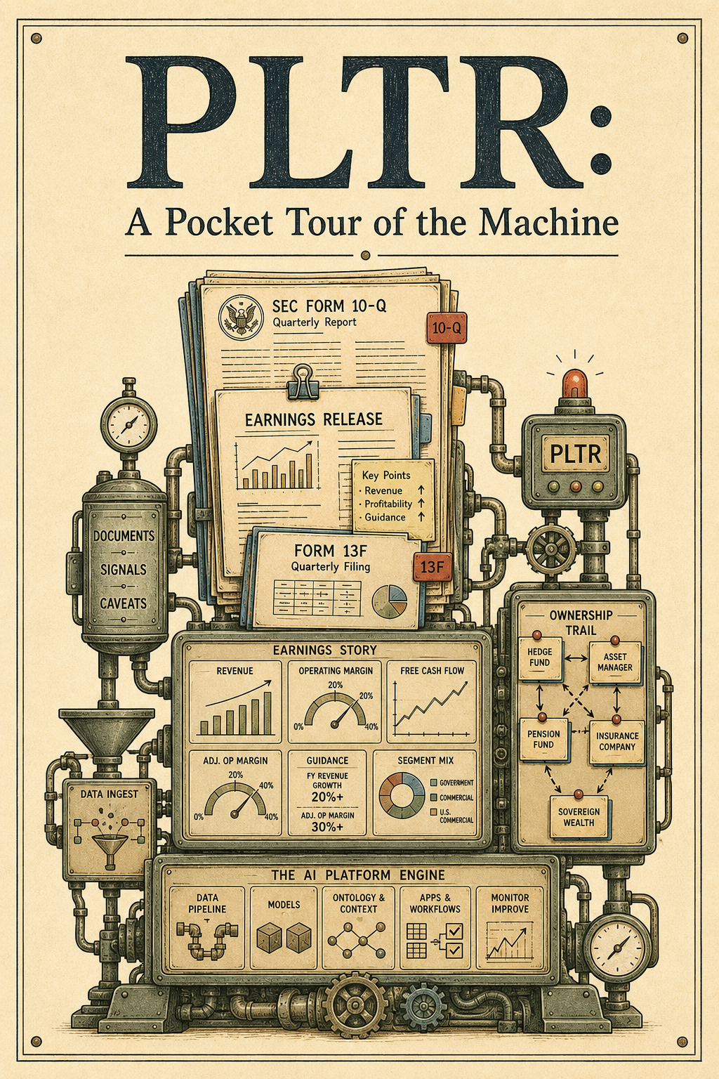 PLTR: A Pocket Tour of the Machine cover