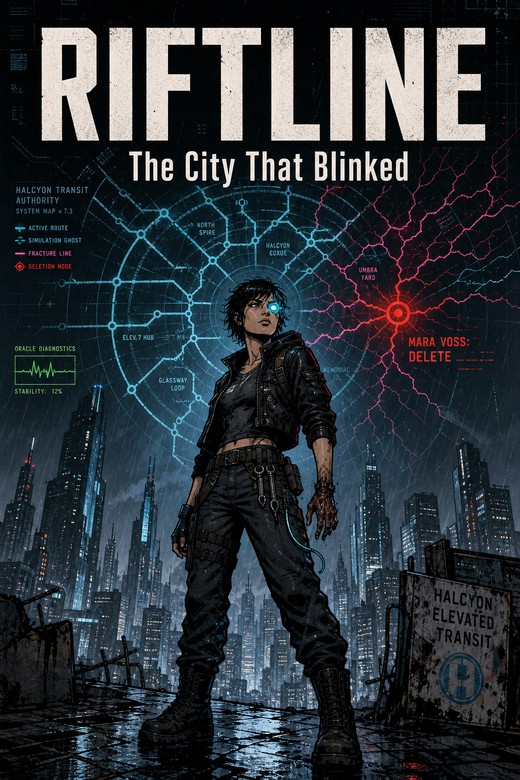 Riftline #1: The City That Blinked cover