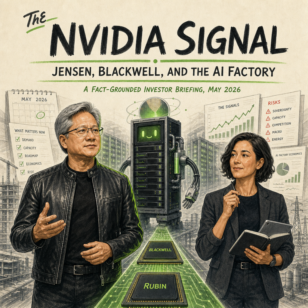 The NVIDIA Signal: Jensen, Blackwell, and the AI Factory cover