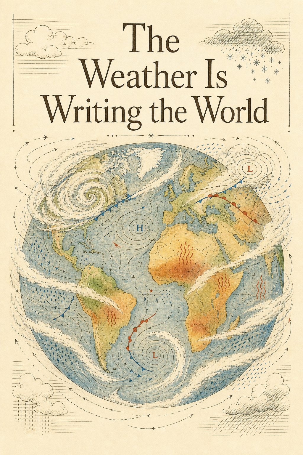 The Weather Is Writing the World cover